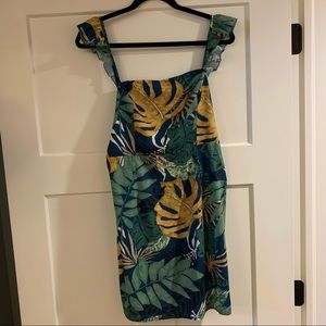 🦋2/$15🦋 Shein Tropical Print Mini Dress